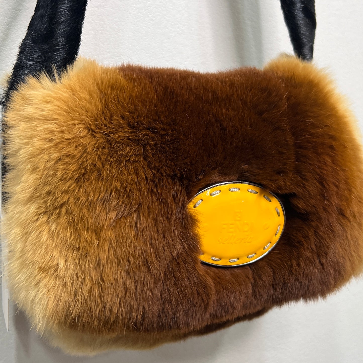 FENDI Fur Baguette