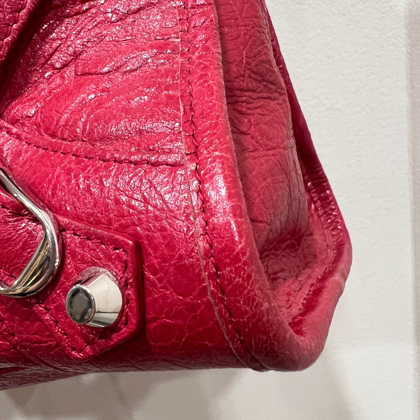 BALENCIAGA City Bag Medium Red