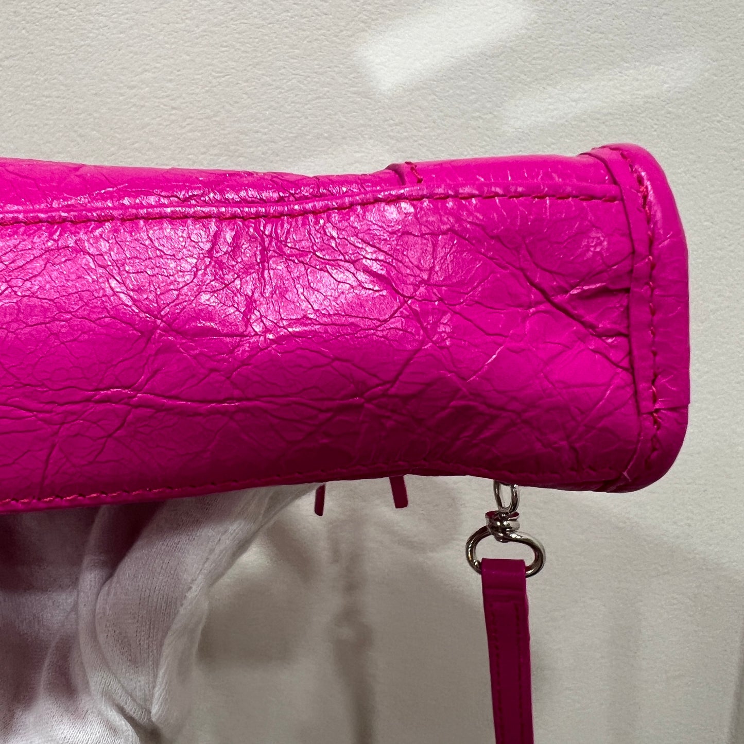 BALENCIAGA Le City Bag Mini in Hot Pink