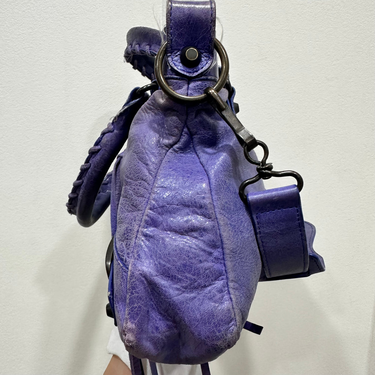 BALENCIAGA The First Bag Purple
