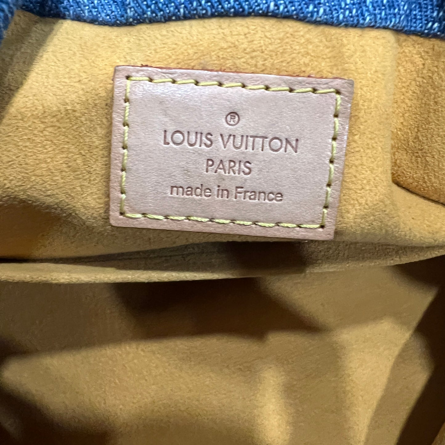 LOUIS VUITTON Denim Handbag