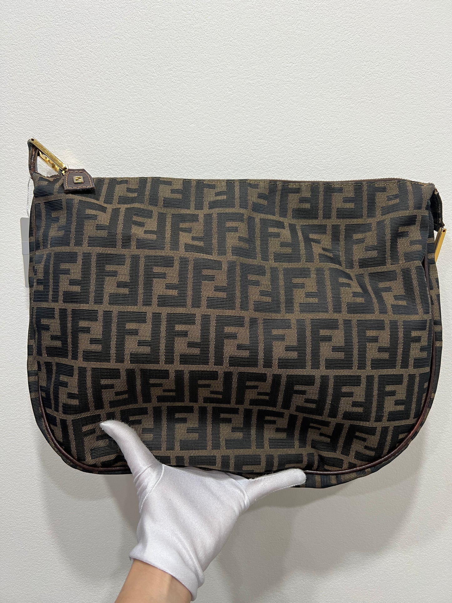 FENDI Century Zucca Shoulder Bag