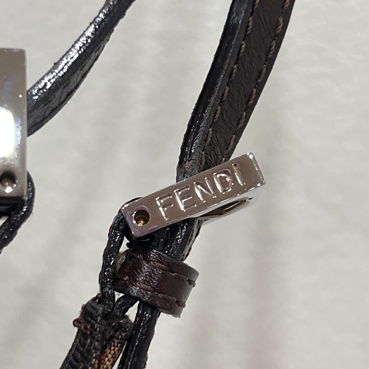 FENDI Zucca Shoulder Bag