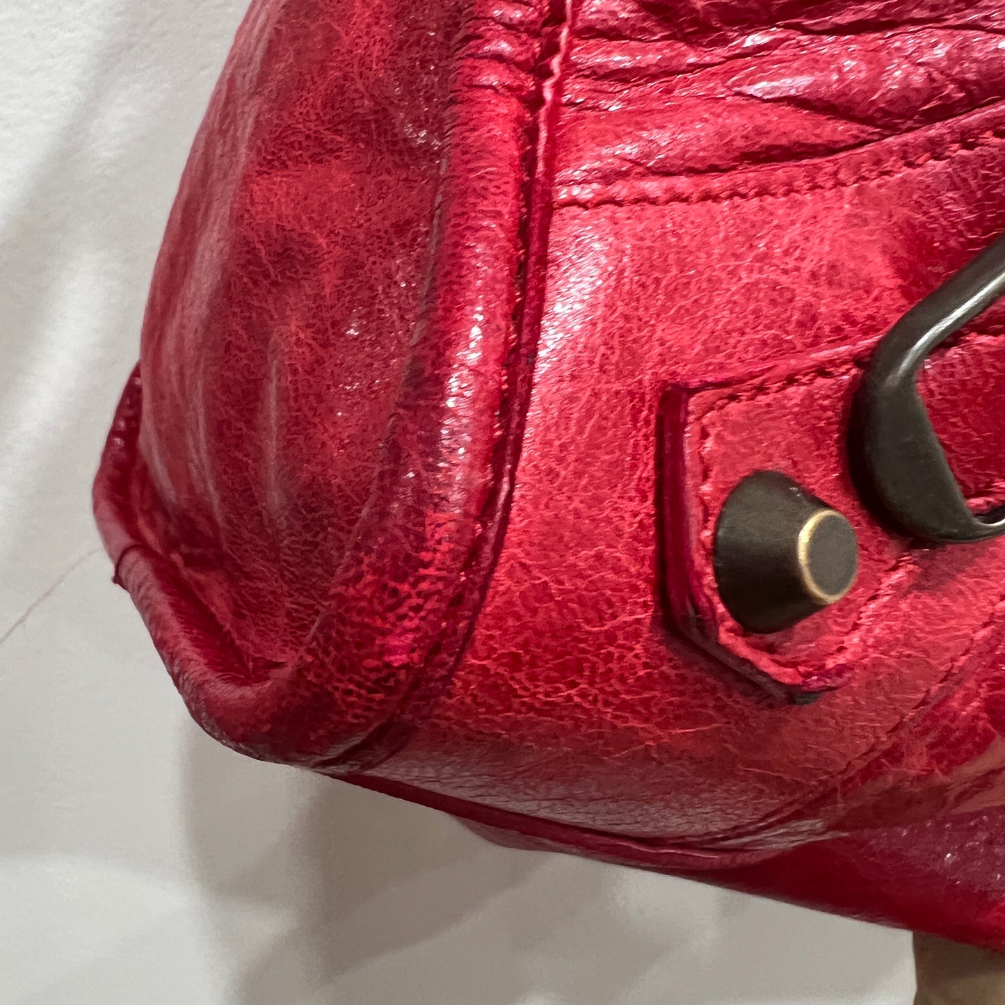 BALENCIAGA City Bag Red Medium