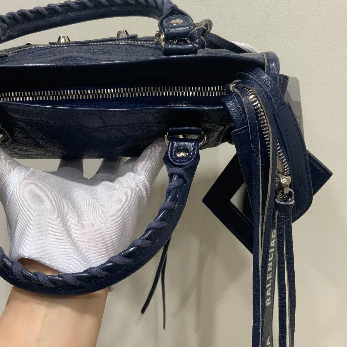 BALENCIAGA City Bag Mini with Long Strap