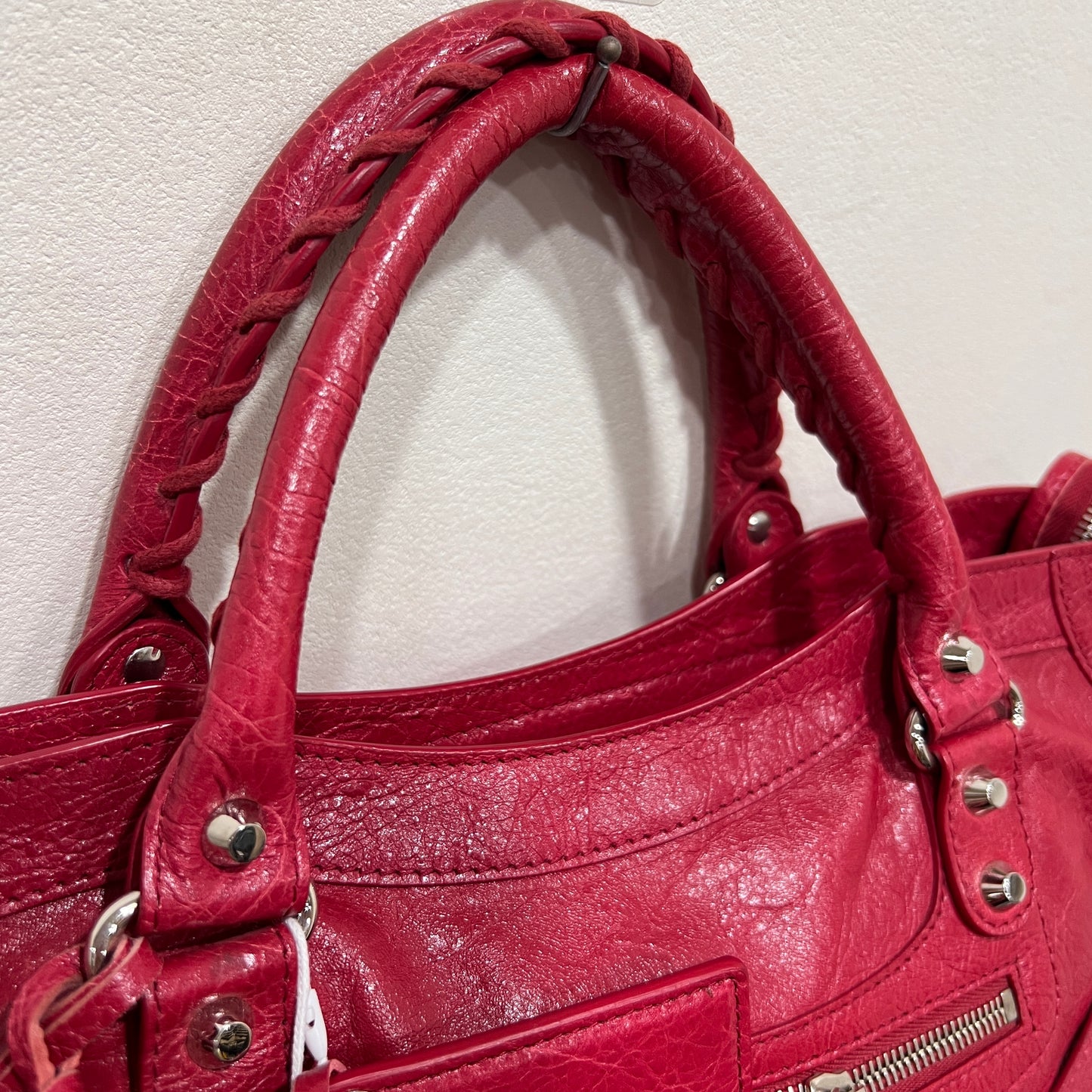 BALENCIAGA City Bag Medium Red