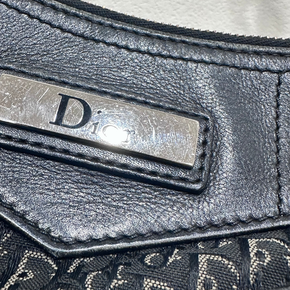 CHRISTIAN DIOR Street Chic Trotter One-Shoulder Bag designed by John Galliano Early 2000s
