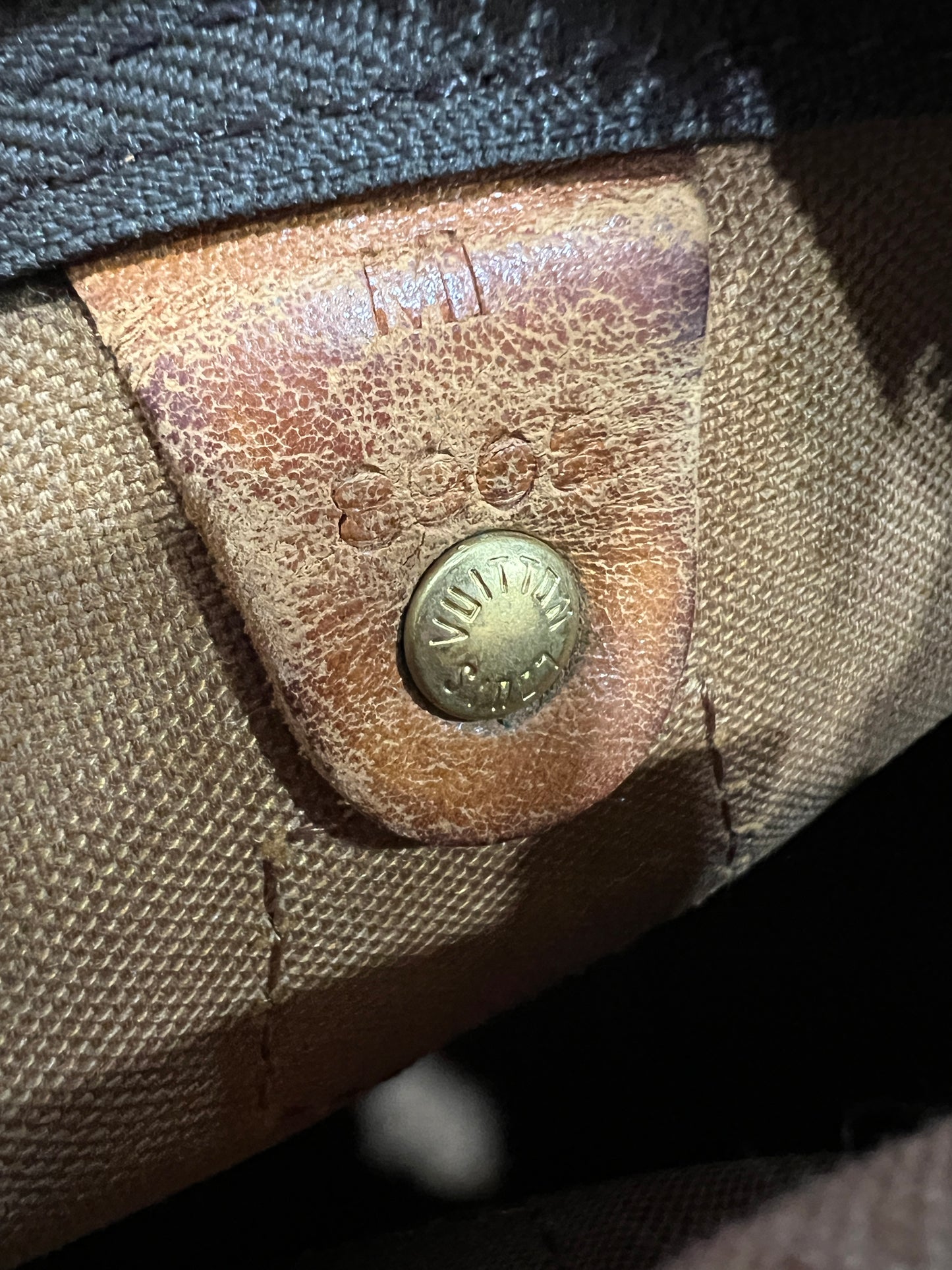 LOUIS VUITTON Speedy 25 (Vachetta Replaced!)
