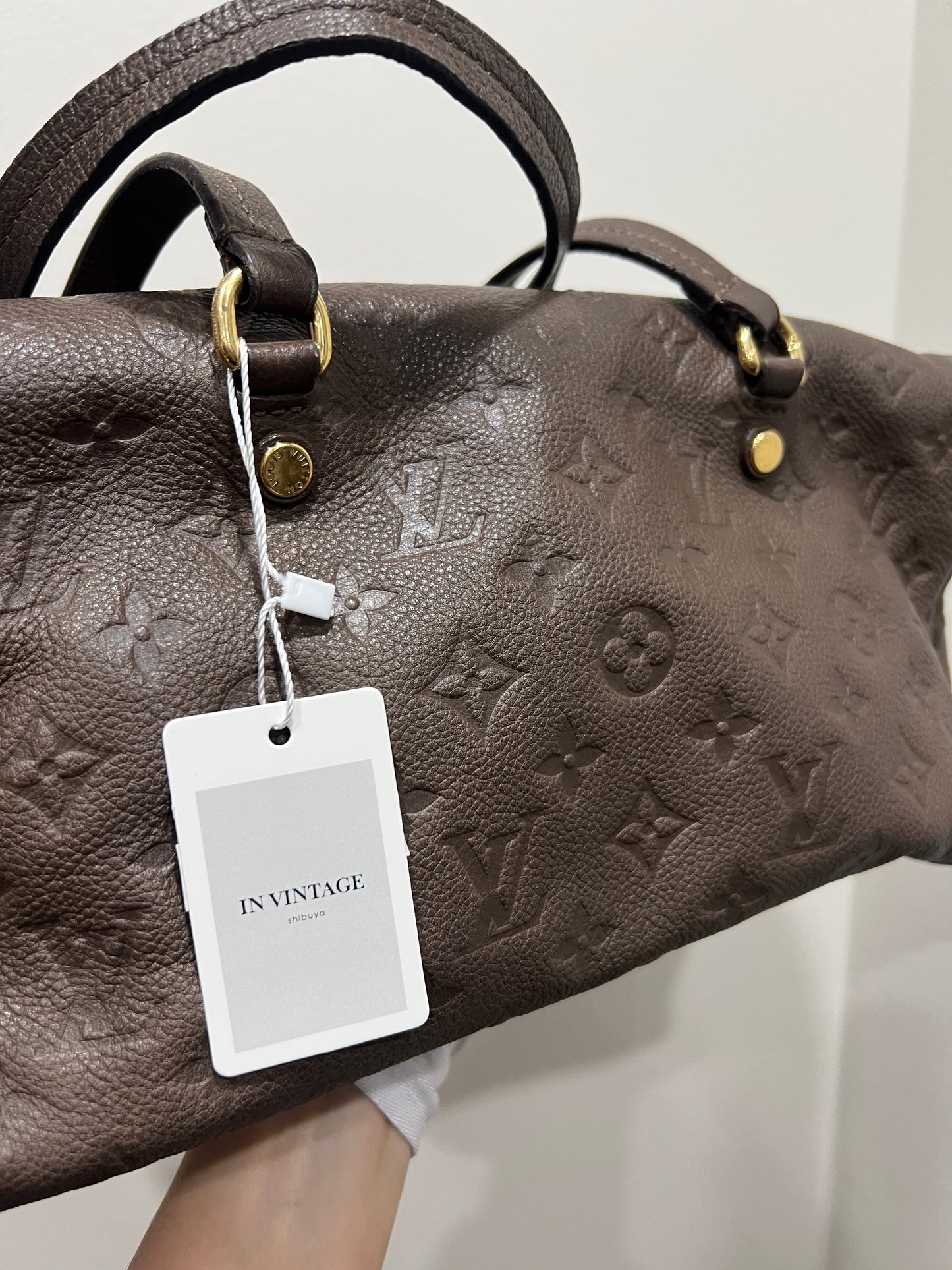 LOUIS VUITTON Lumineuse Empreinte Leather