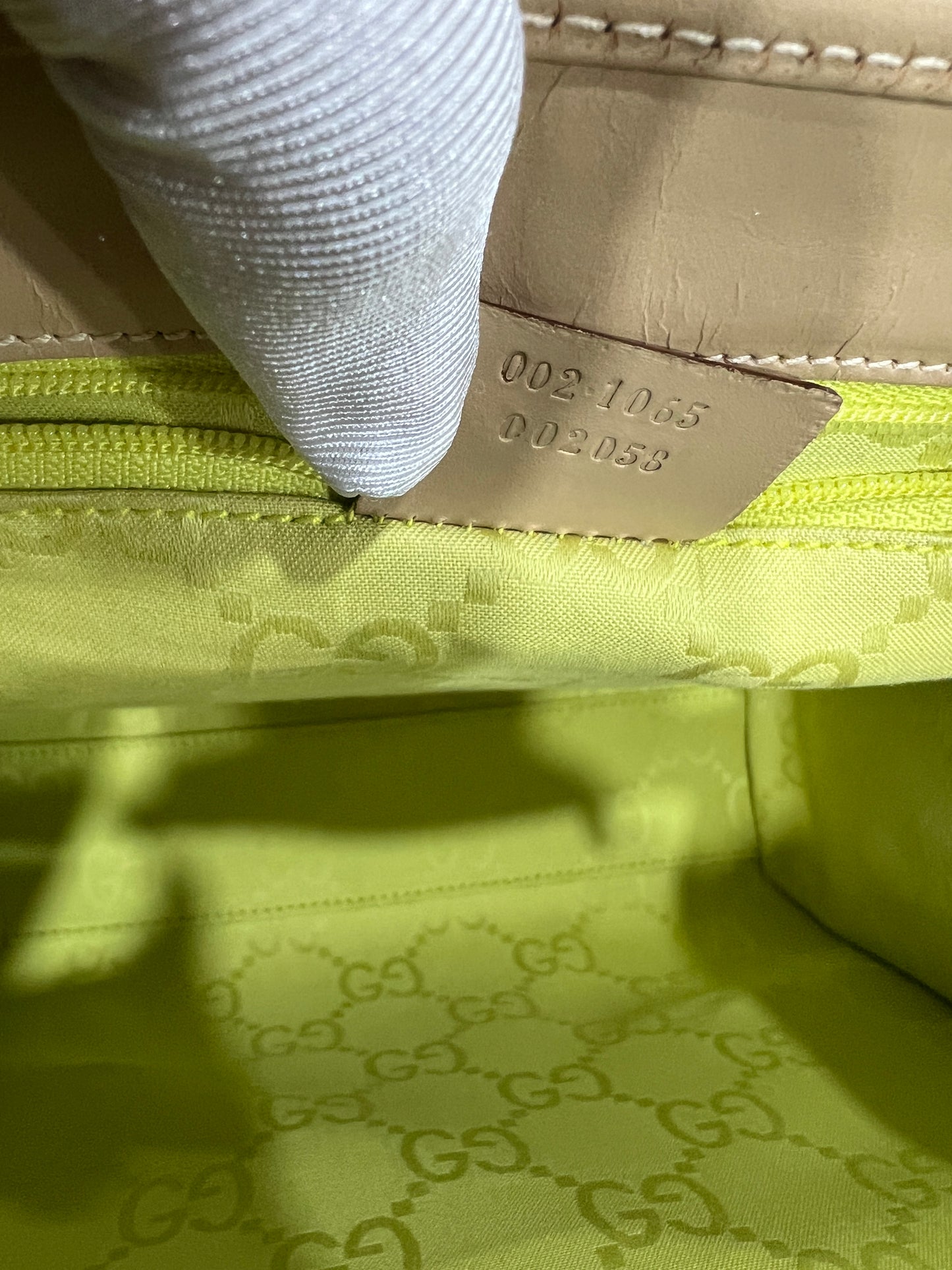 GUCCI Jackie leather