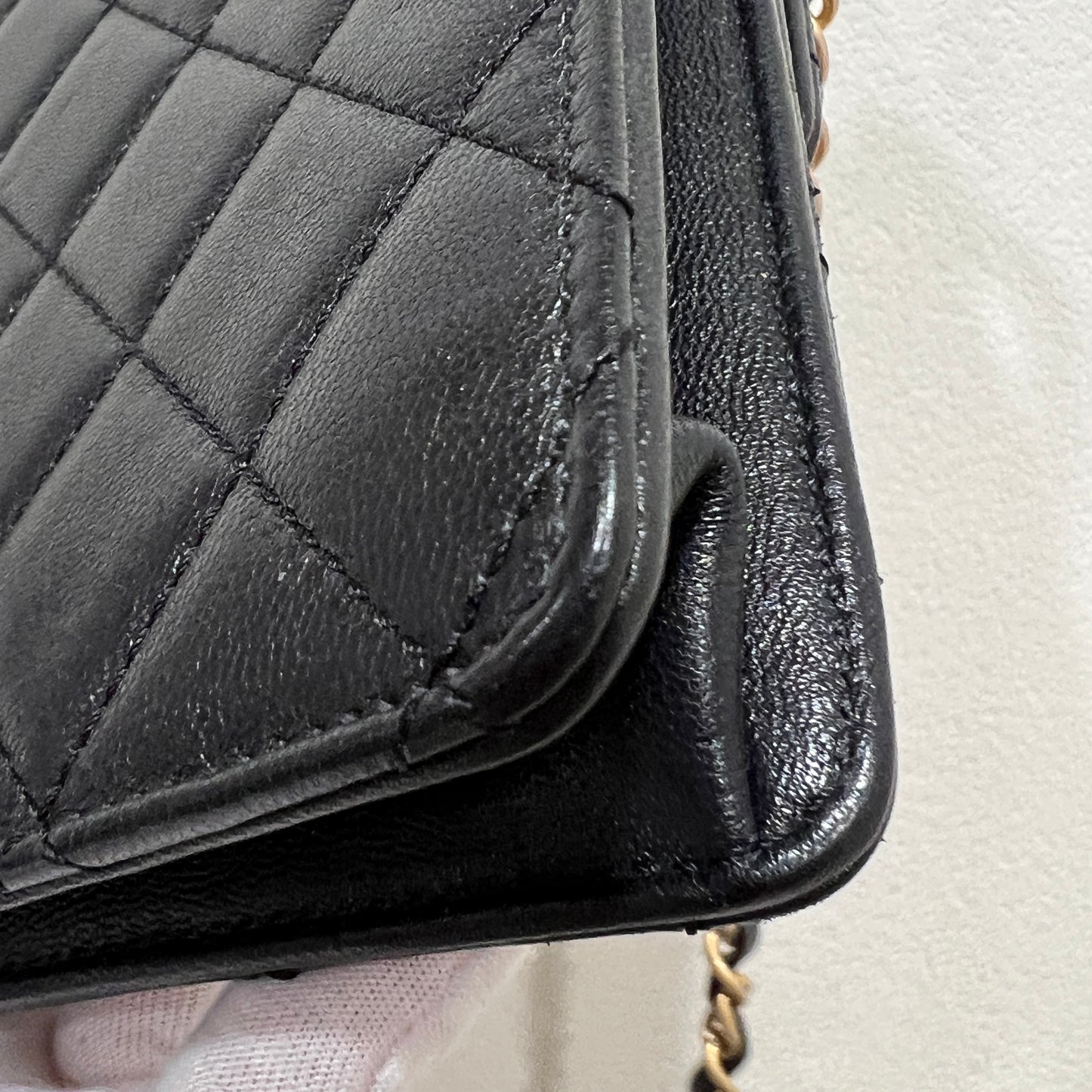 CHANEL Mini Chic Pearl Flap Bag Quilted
