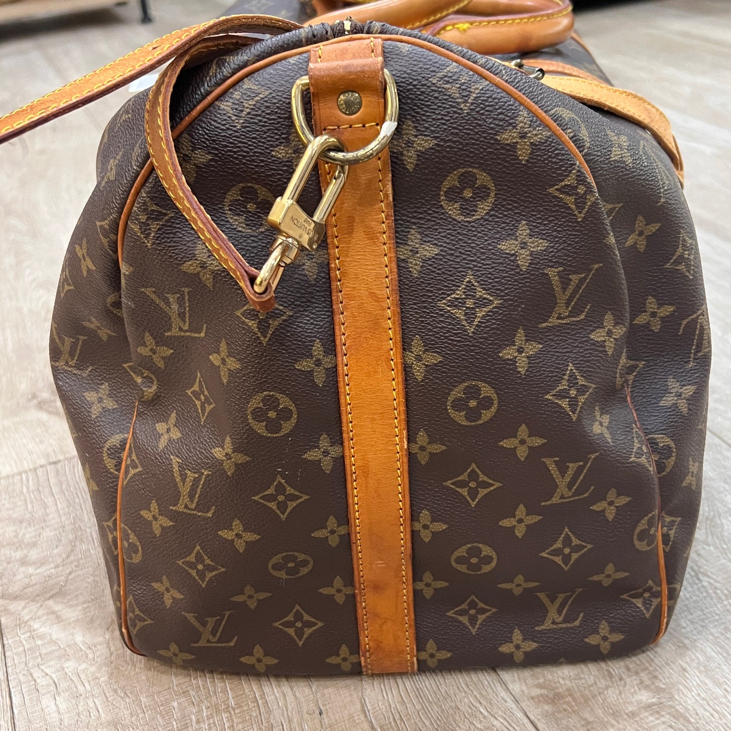LOUIS VUITTON Keepall 55cm w/ strap