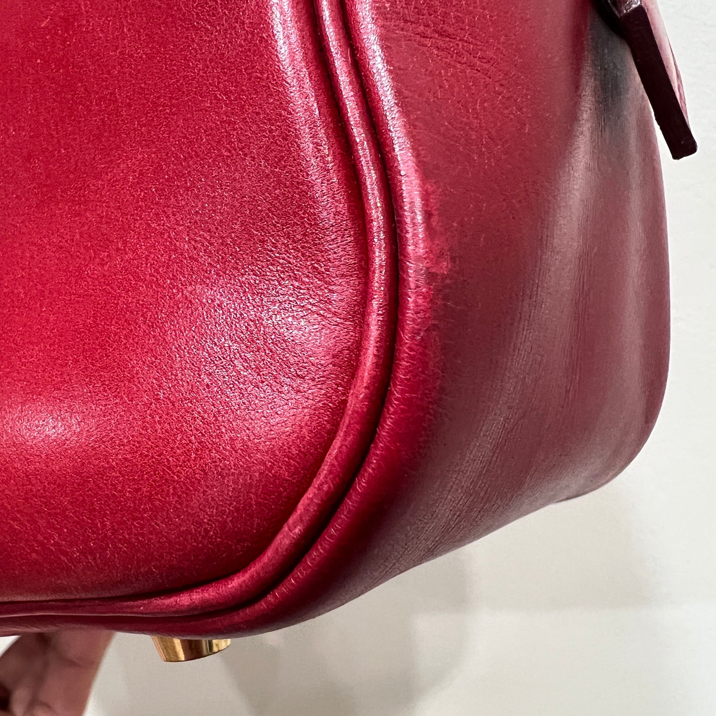 HERMES Plume Leather