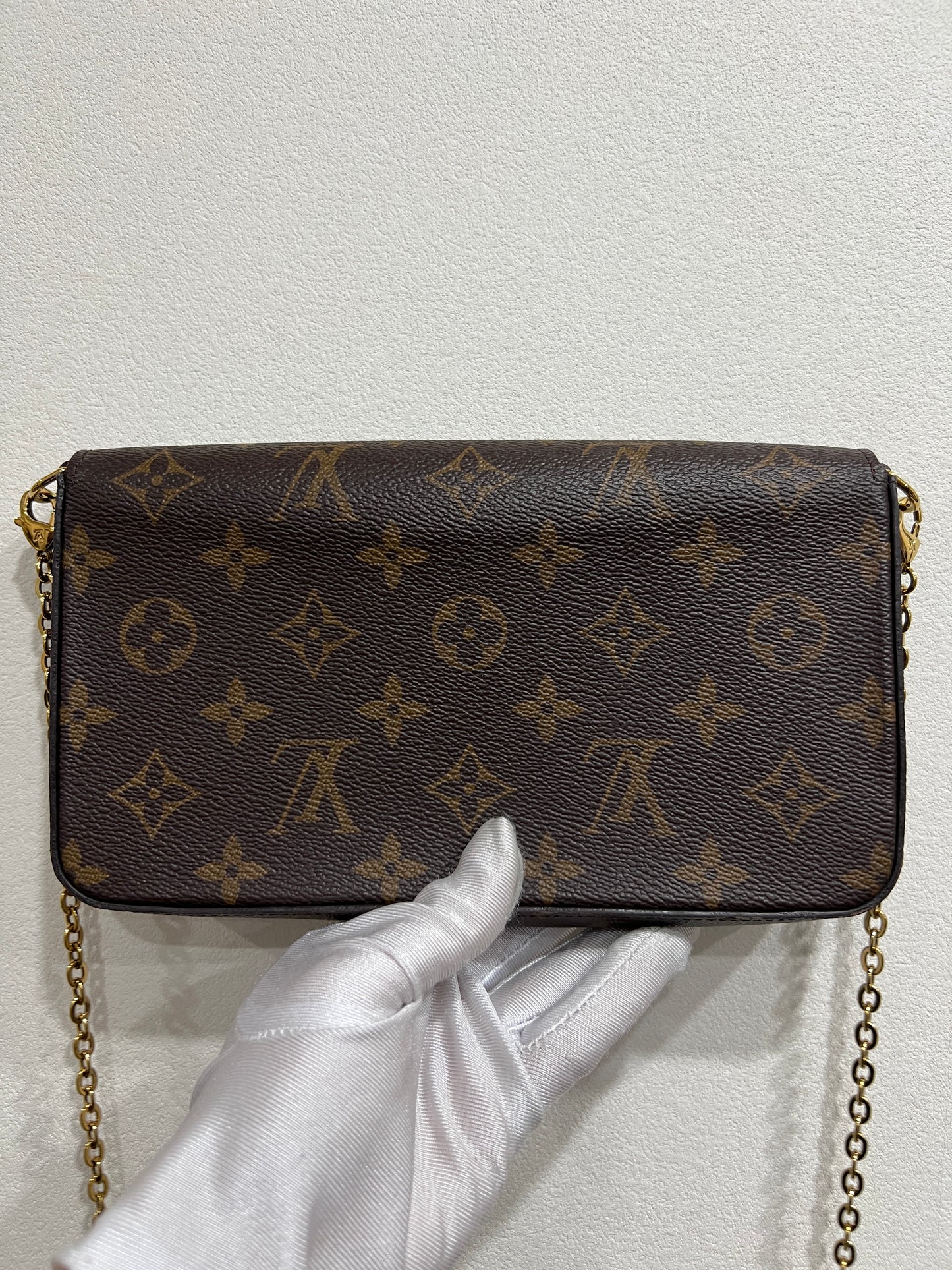 LOUIS VUITTON Felicie Pochette Full set