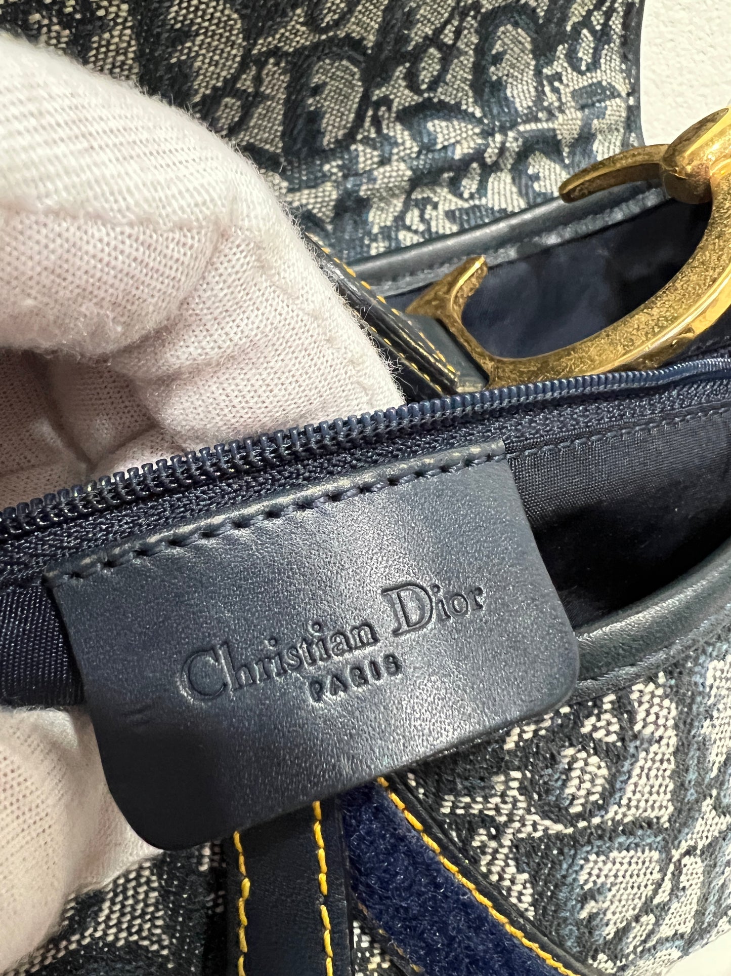 DIOR Double Saddle Bag