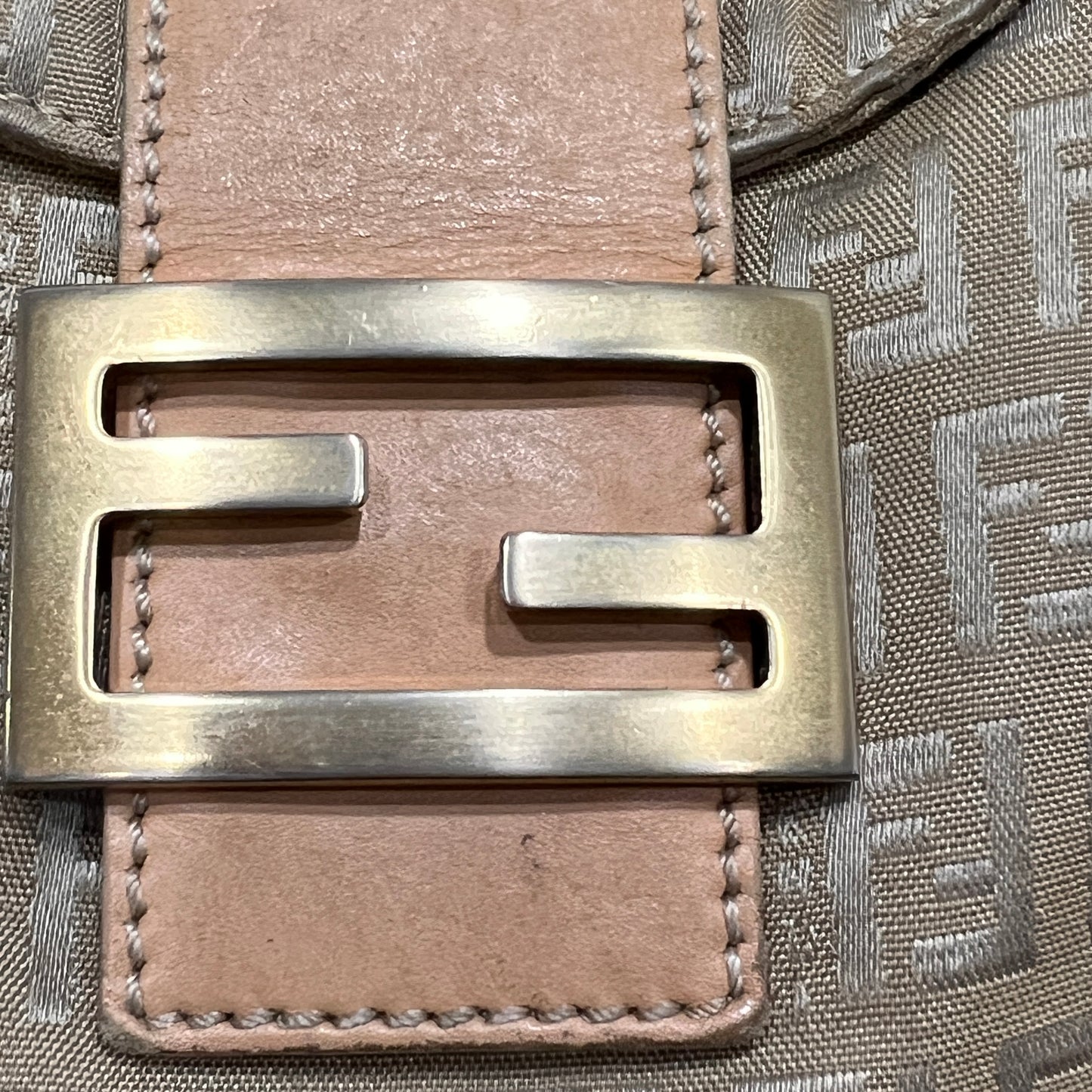 FENDI Mamma Baguette Double Flap
