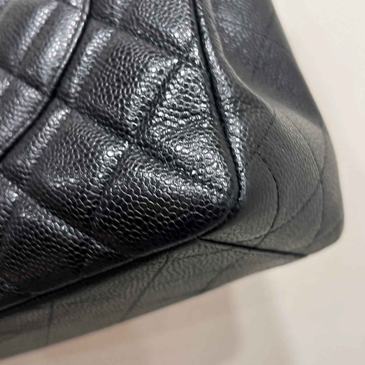 CHANEL Caviar Single Flap Jumbo