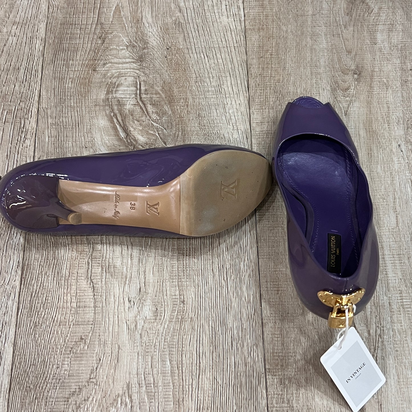 LOUIS VUITTON Purple Shoes