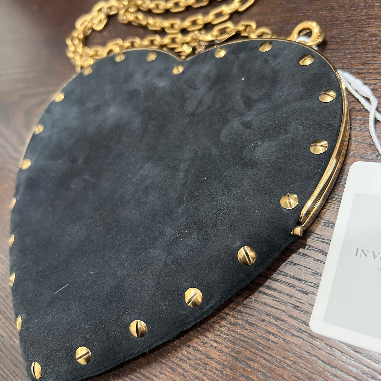 DIOR Rare Vintage Heart Chain Bag