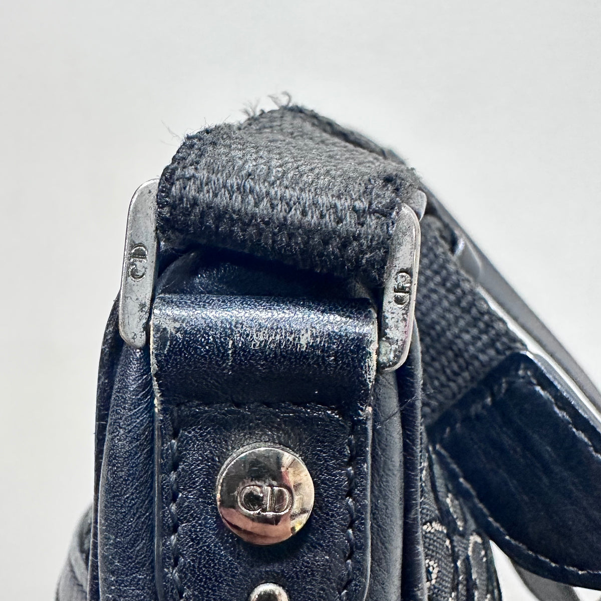 CHRISTIAN DIOR Street Chic Trotter One-Shoulder Bag designed by John Galliano Early 2000s