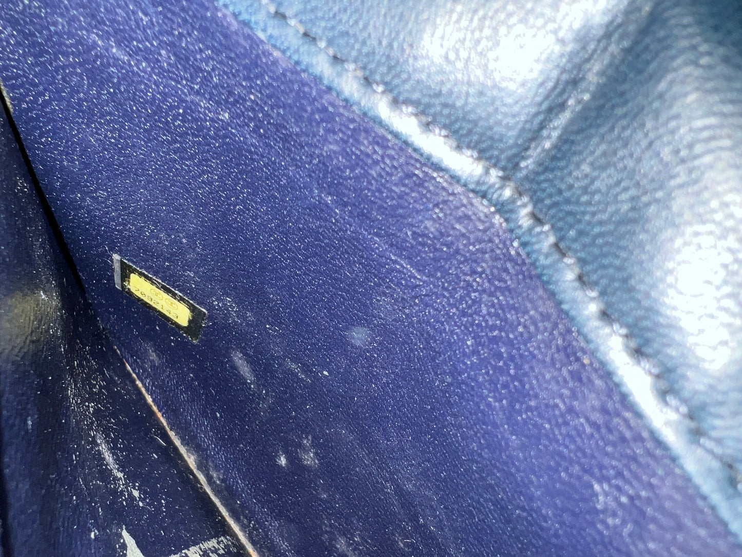 CHANEL DENIM Shoulder Bag with Authenticity Card