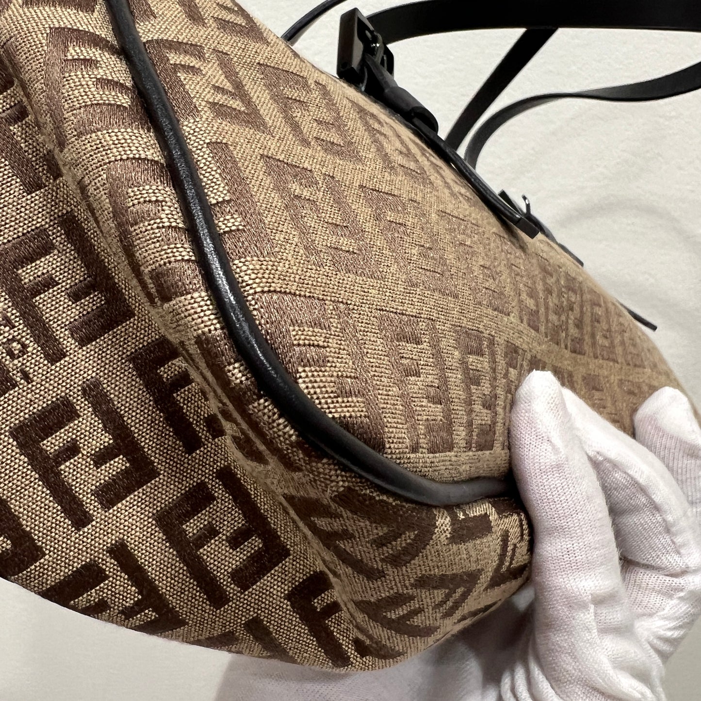 FENDI Zucchino Handbag