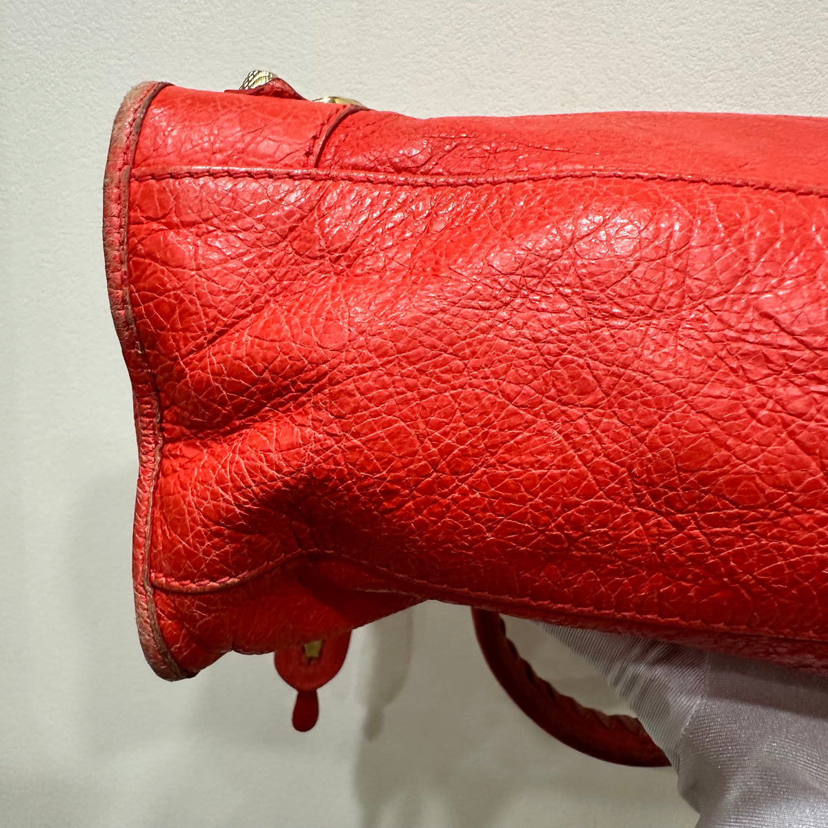 BALENCIAGA City Bag Medium Gold Hardware