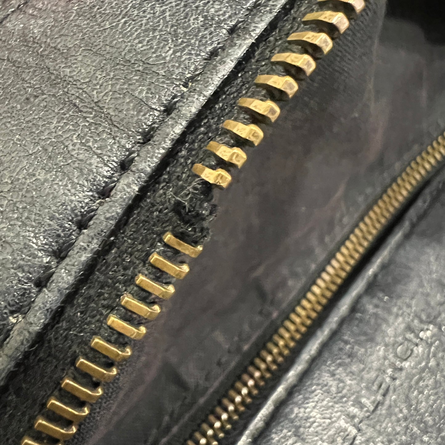 BALENCIAGA Black Twiggy Leather Satchel