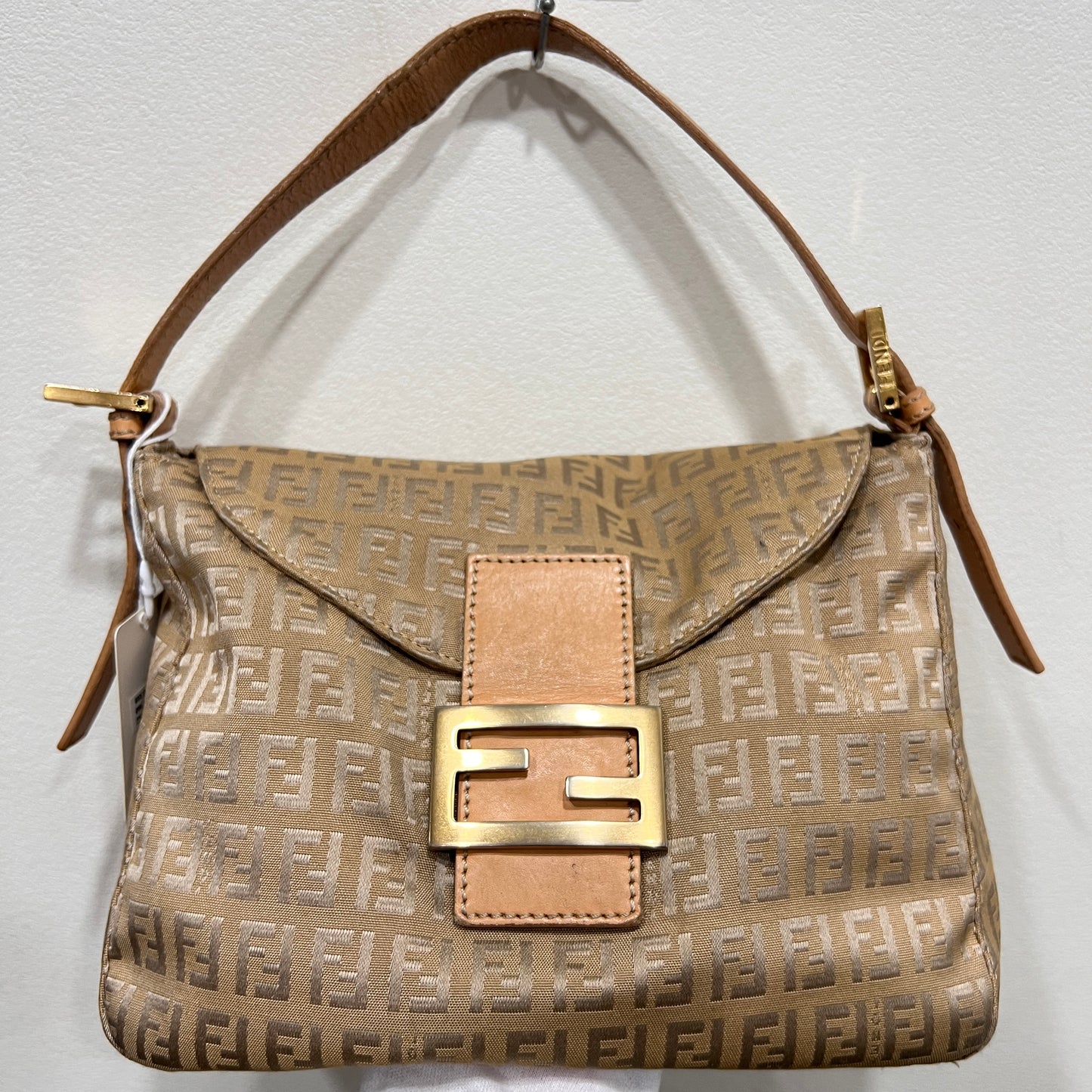 FENDI Mamma Baguette Double Flap