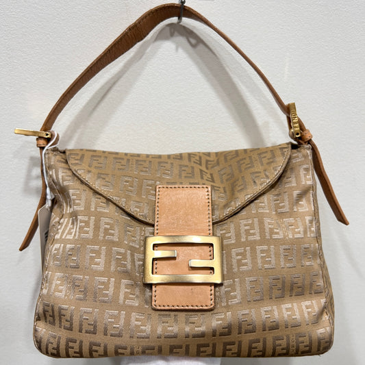 FENDI Mamma Baguette Double Flap