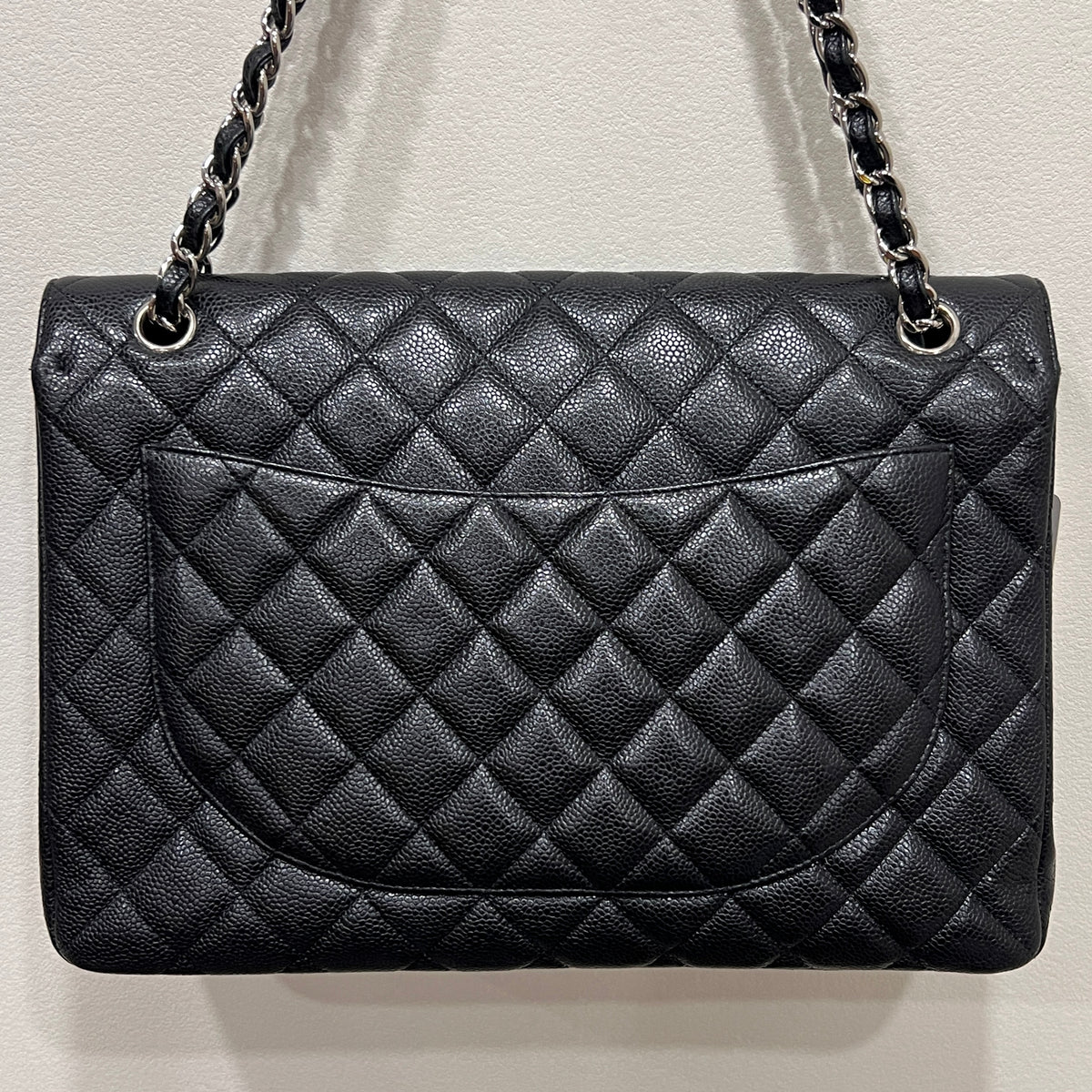 CHANEL Caviar Single Flap Jumbo
