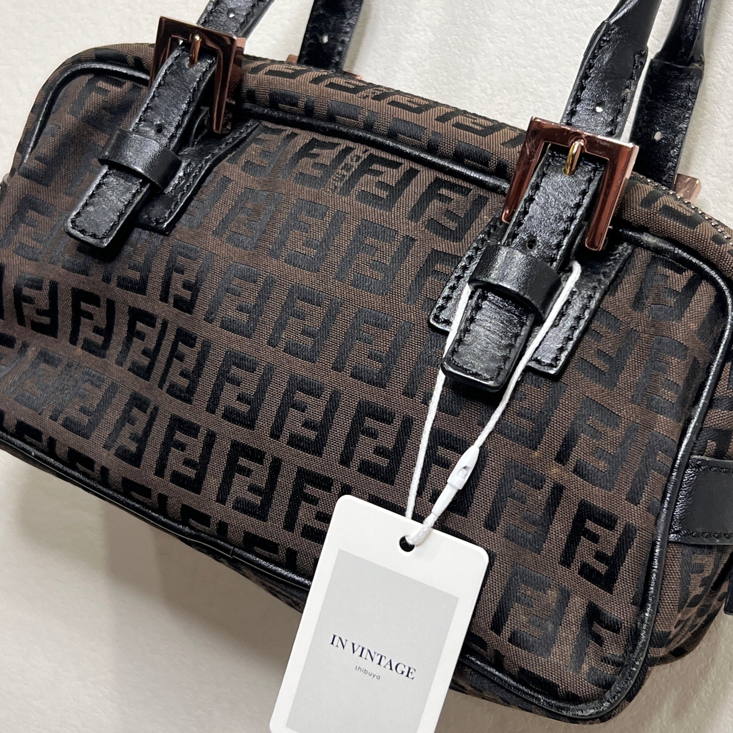 FENDI Zuccino Shoulder Bag