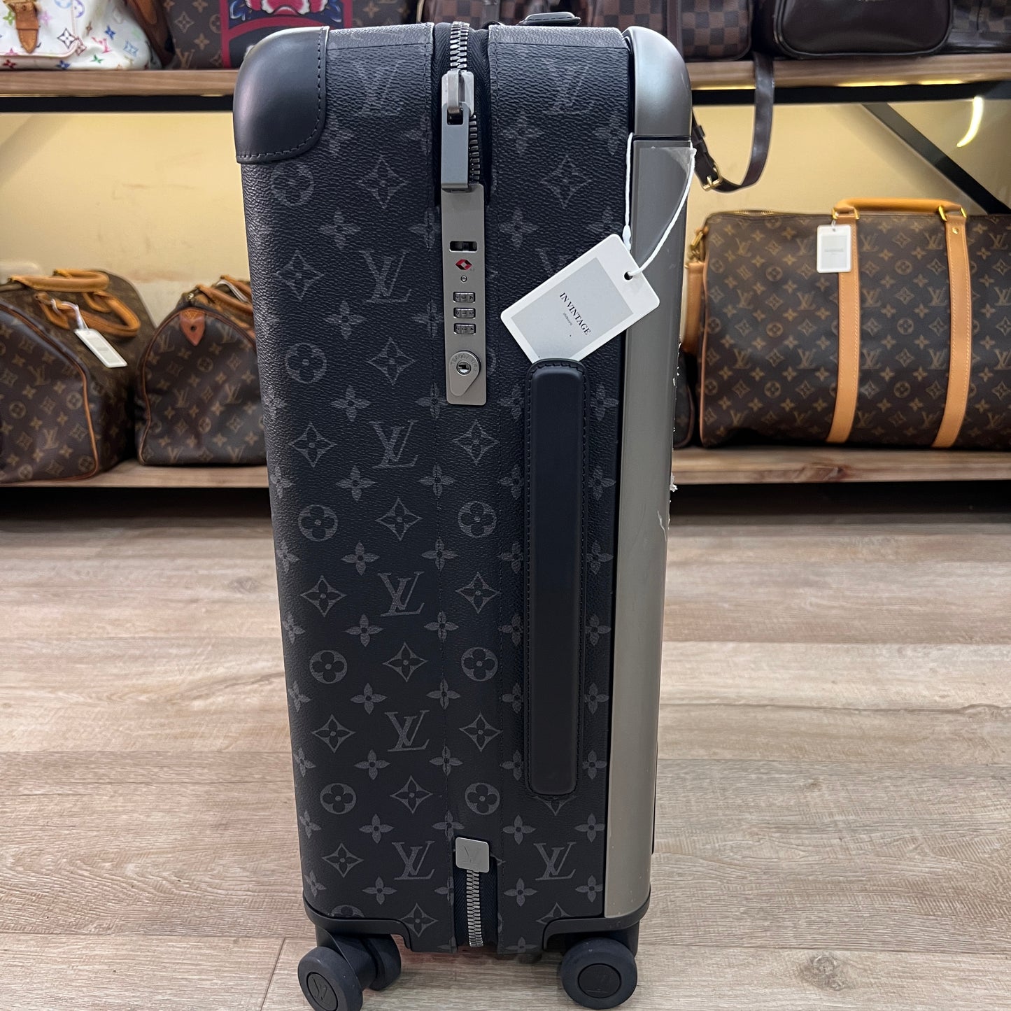 LOUIS VUITTON Horizon Grey Monogram Eclipse 55cm Suitcase