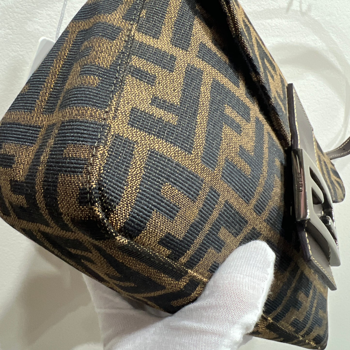 FENDI Zucca Baguette Shoulder Bag