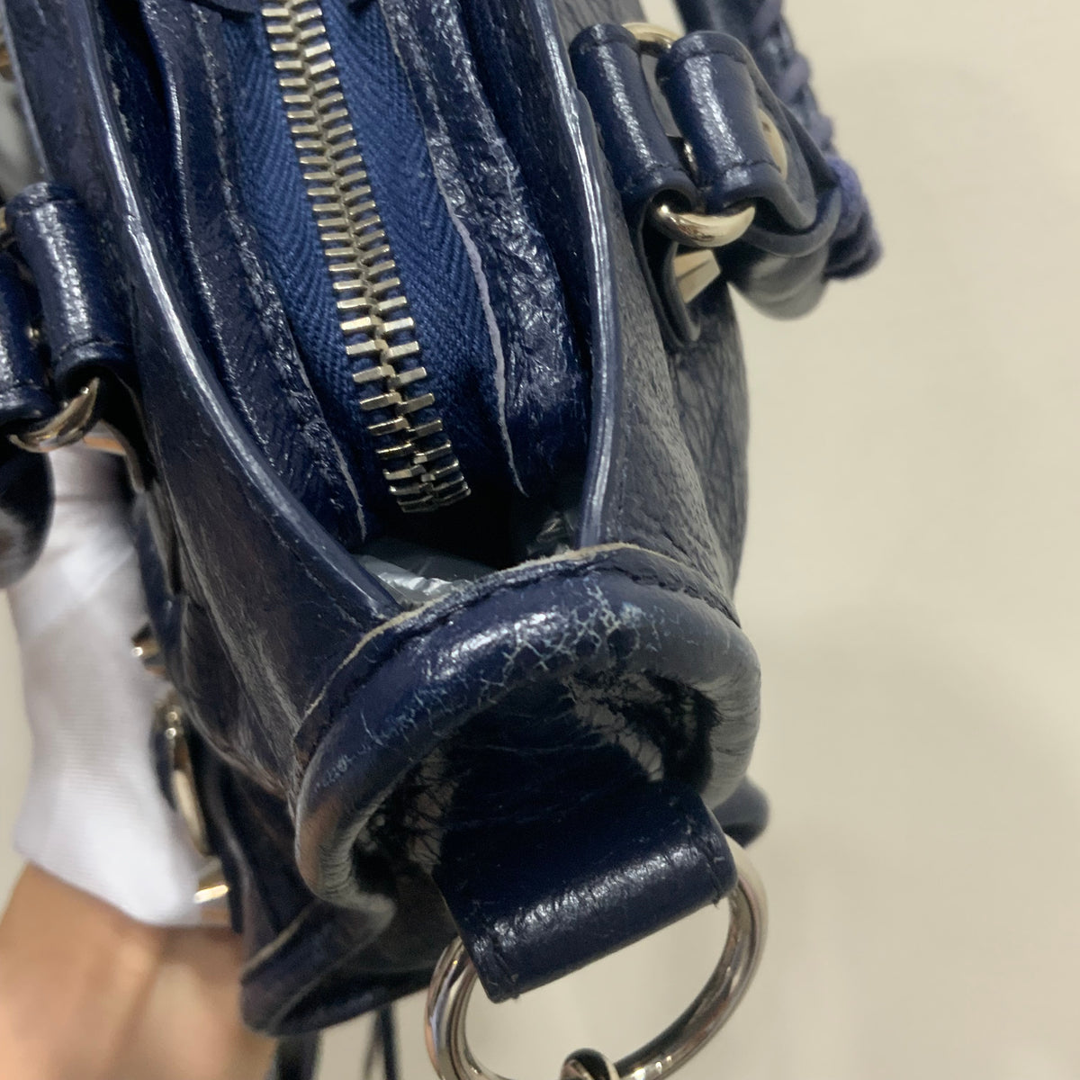 BALENCIAGA City Bag Mini with Long Strap