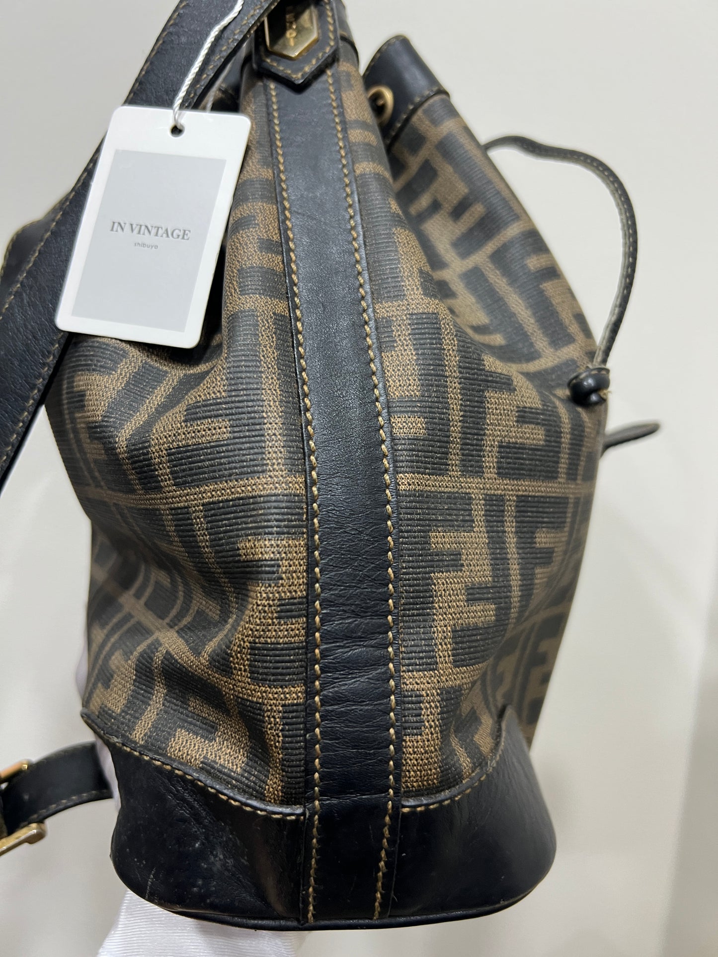 FENDI Drawstring Shoulder Bag
