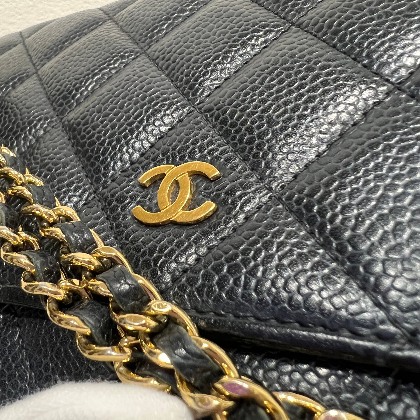 CHANEL Caviar WOC
