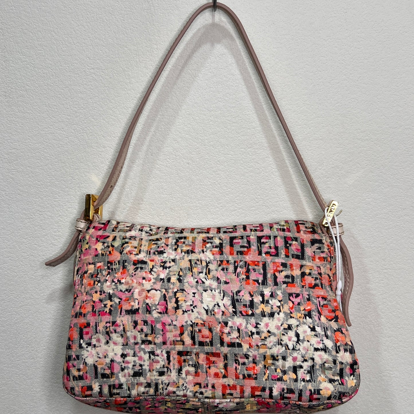 FENDI Floral Zuccino Mamma Baguette
