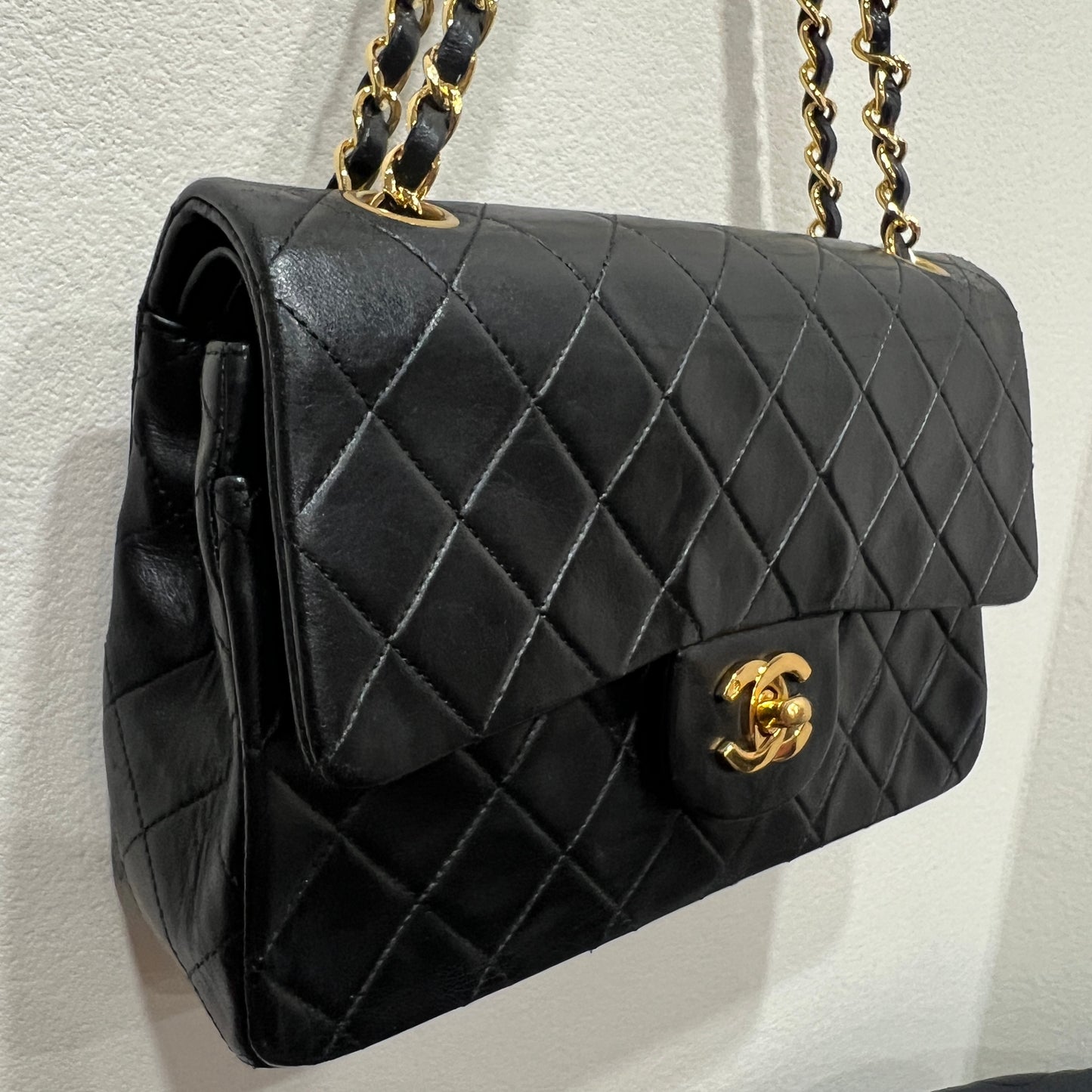 CHANEL Classic Double Flap 24k Gold 23cm