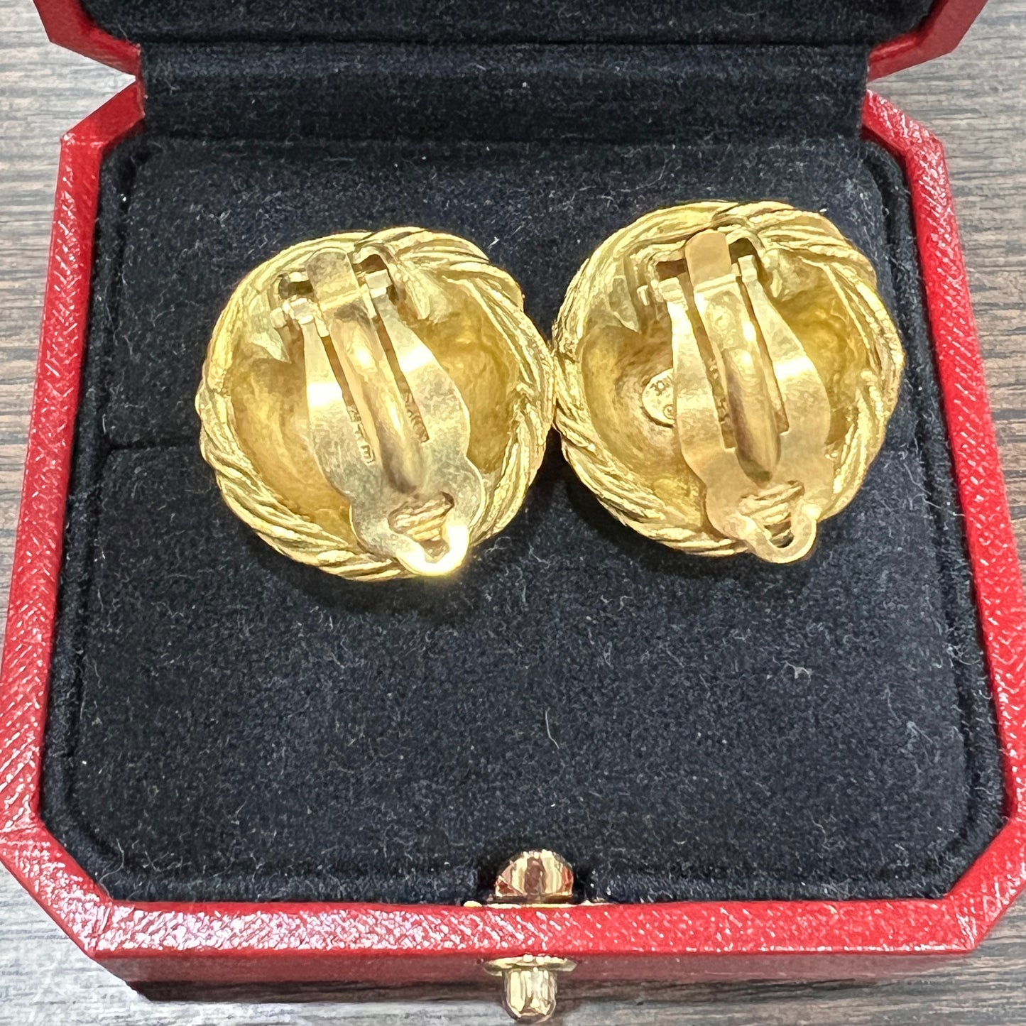 CHANEL Clip on Earrings
