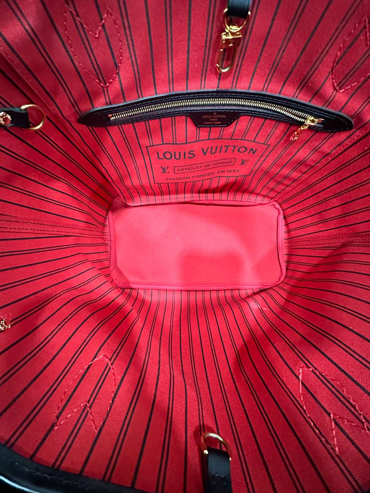 LOUIS VUITTON Limited Edition Kabuki Neverfull x Yamamoto