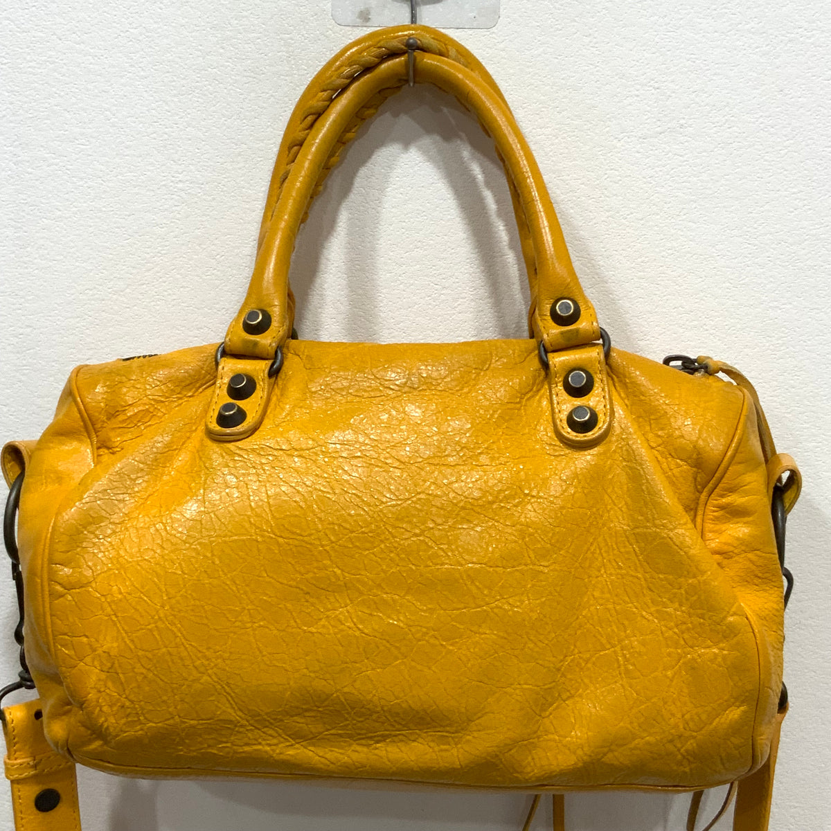 BALENCIAGA Classic Twiggy Bag 25cm Mango/Mangue Color