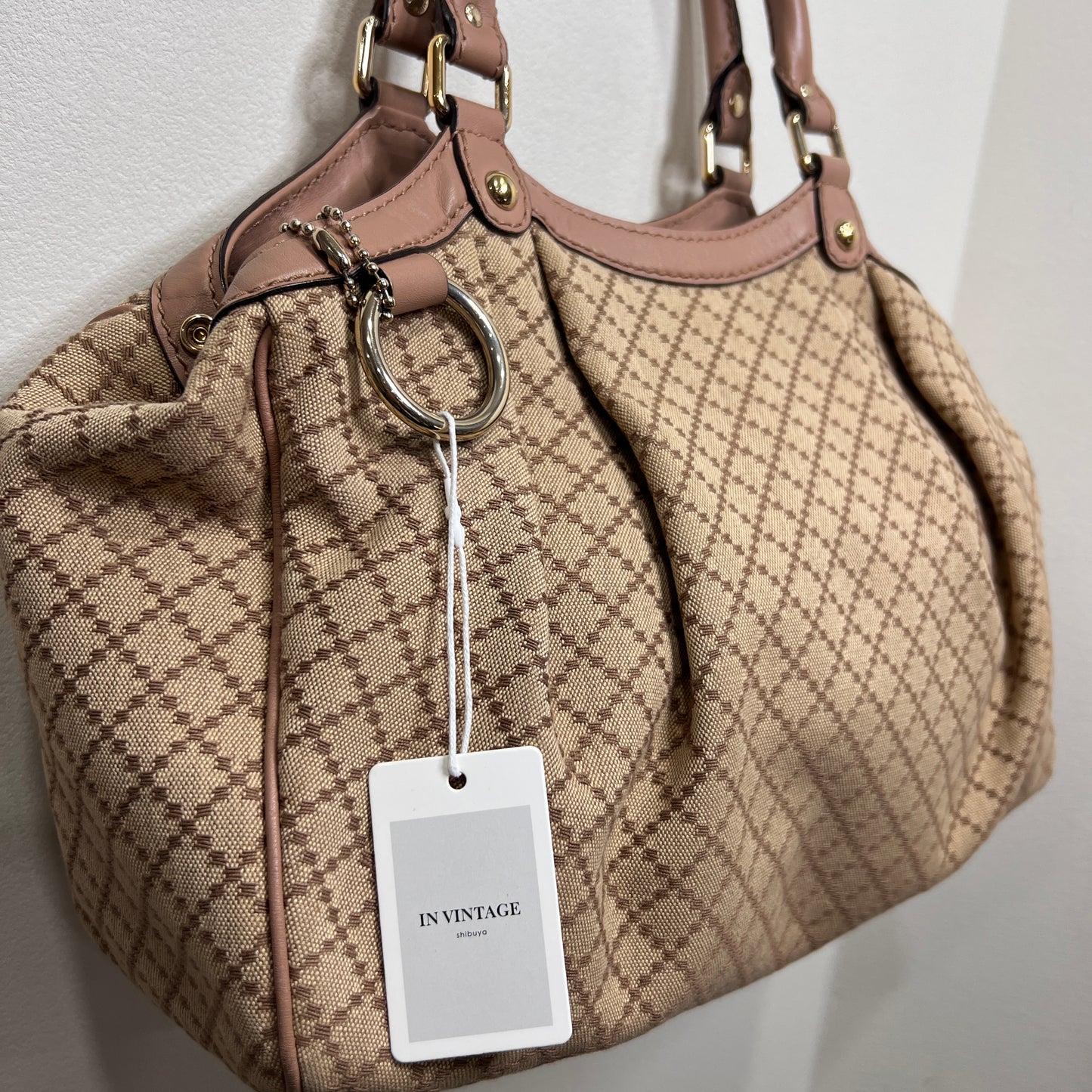 GUCCI Sukey Tote Diamante Canvas