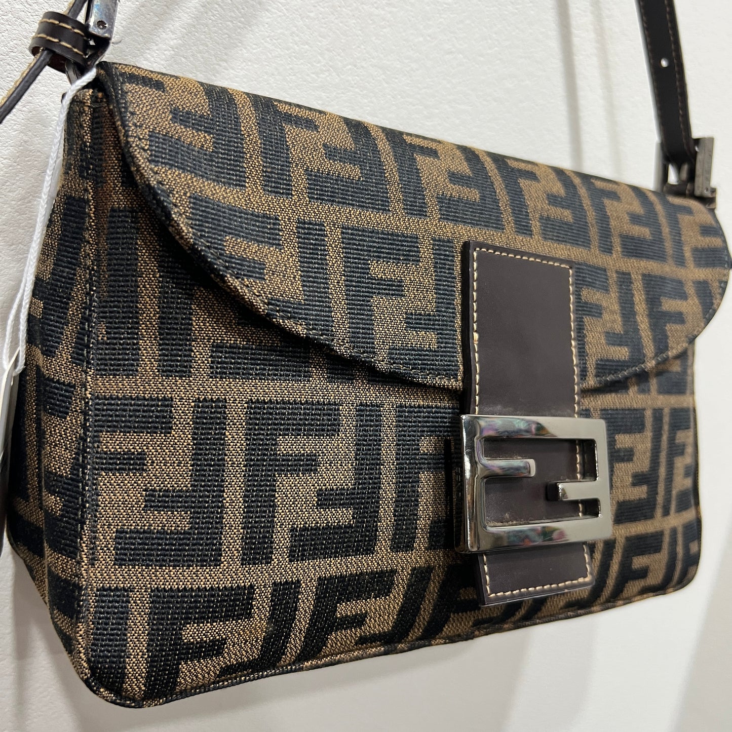 FENDI Zucca Baguette Shoulder Bag