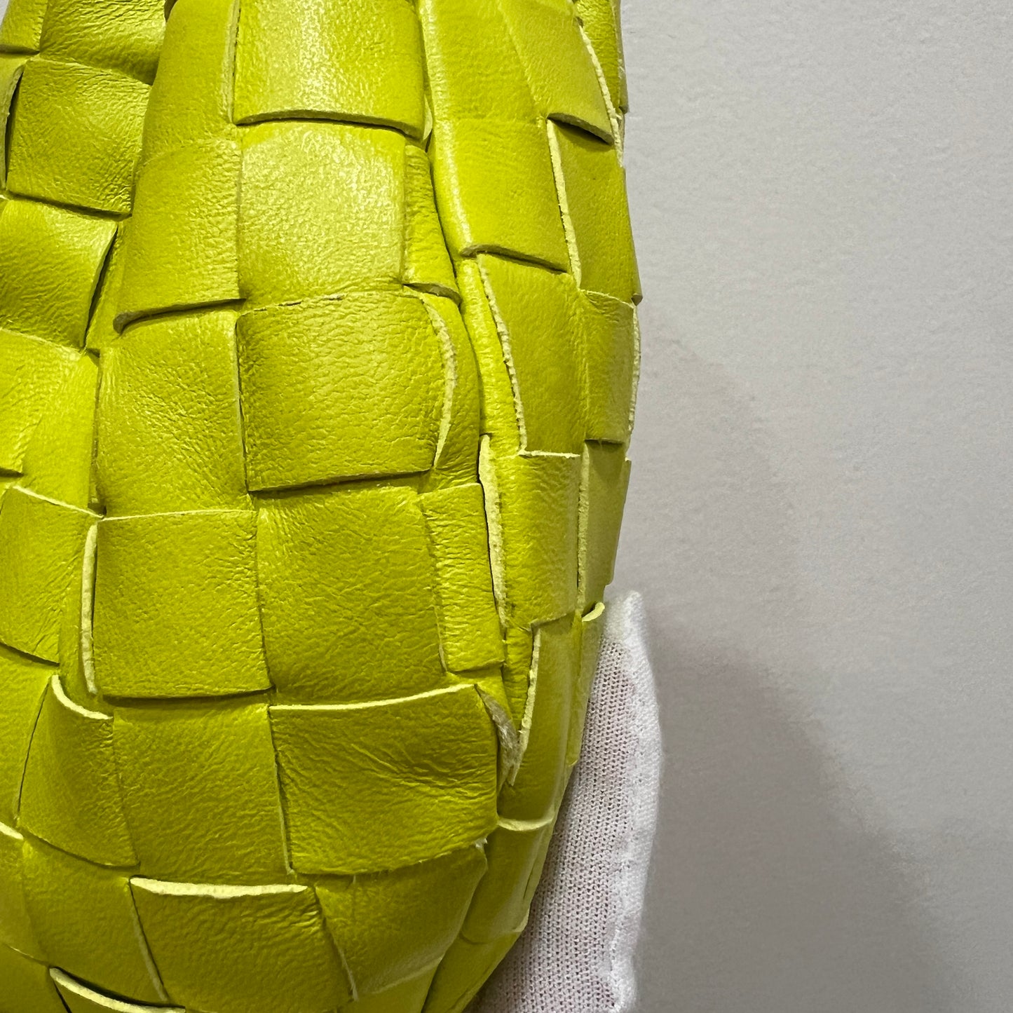 BOTTEGA VENETA Mini Jodie Neon Green