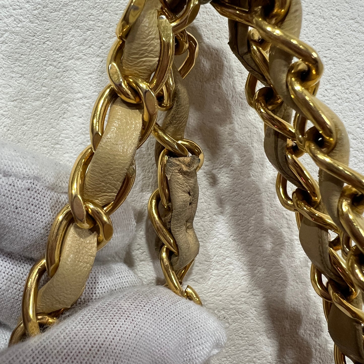 CHANEL Double Flap Beige 1992‘s