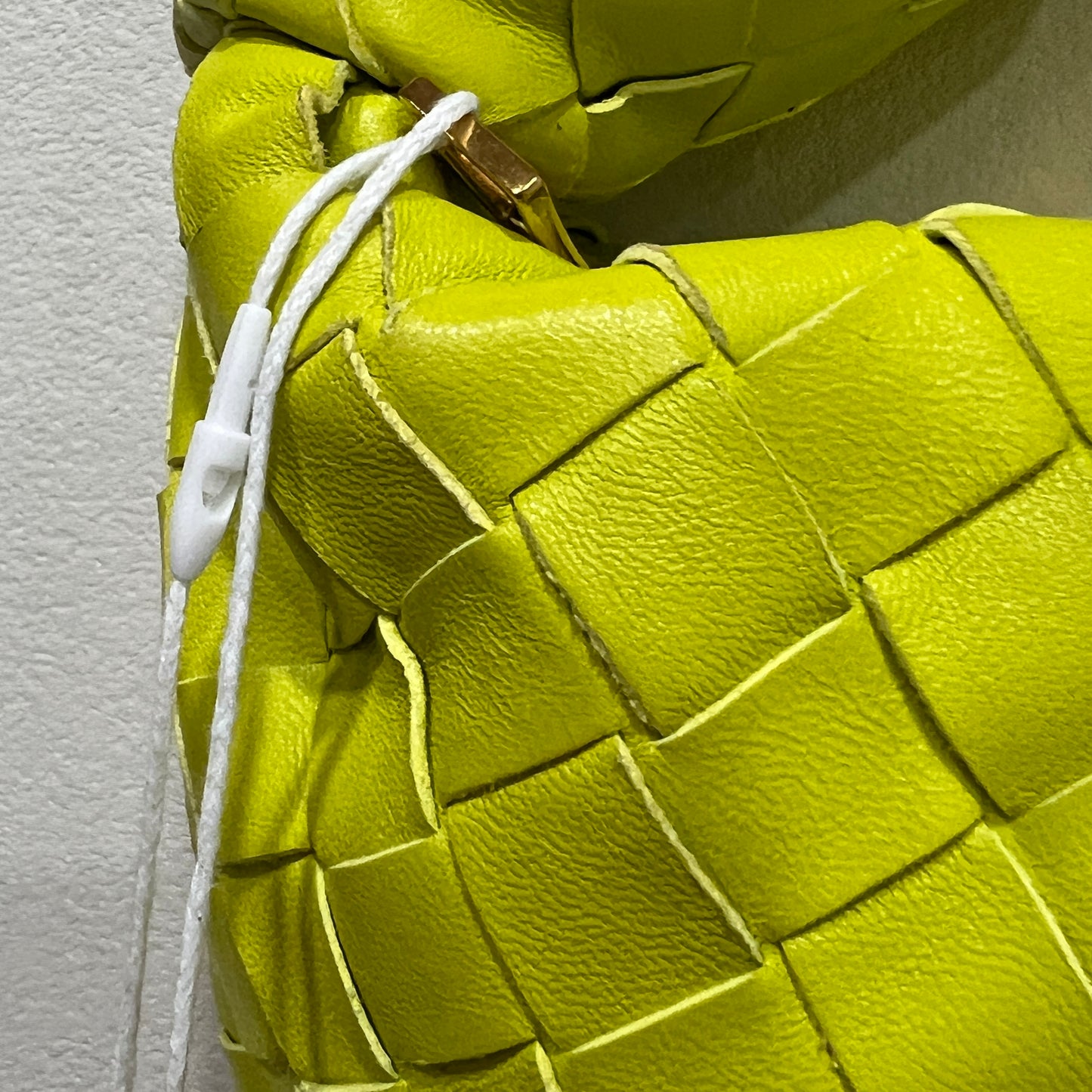 BOTTEGA VENETA Mini Jodie Neon Green