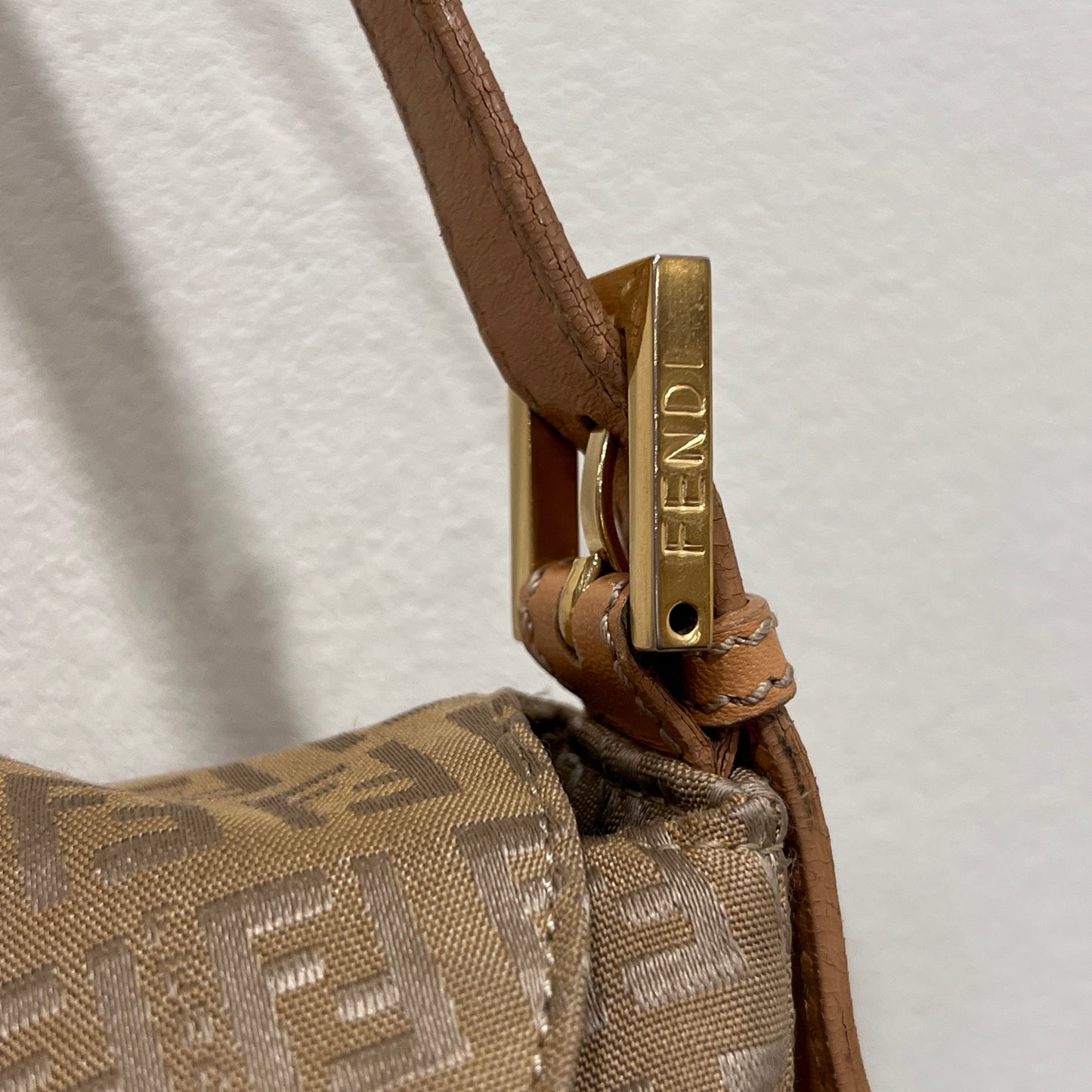 FENDI Mamma Baguette Double Flap