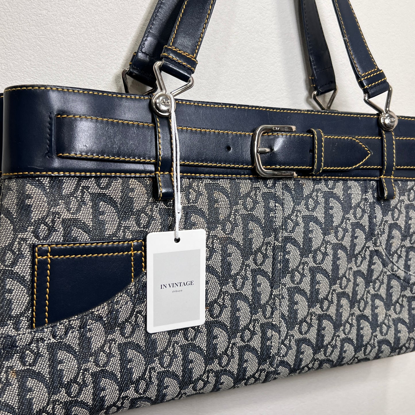 DIOR Jean Pocket Tote Bag
