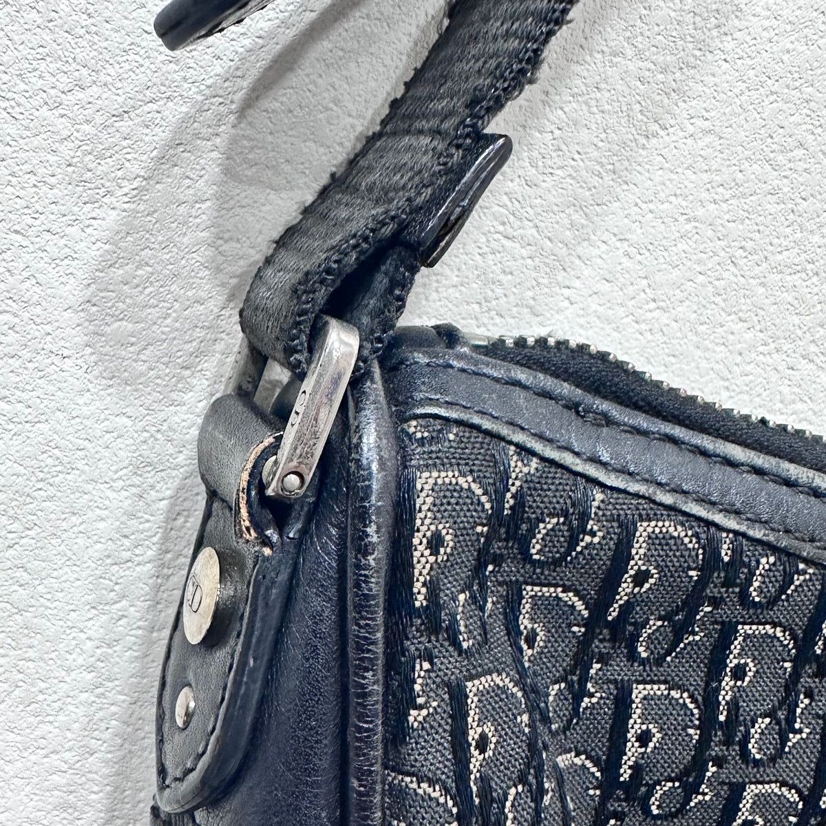 CHRISTIAN DIOR Street Chic Trotter One-Shoulder Bag designed by John Galliano Early 2000s
